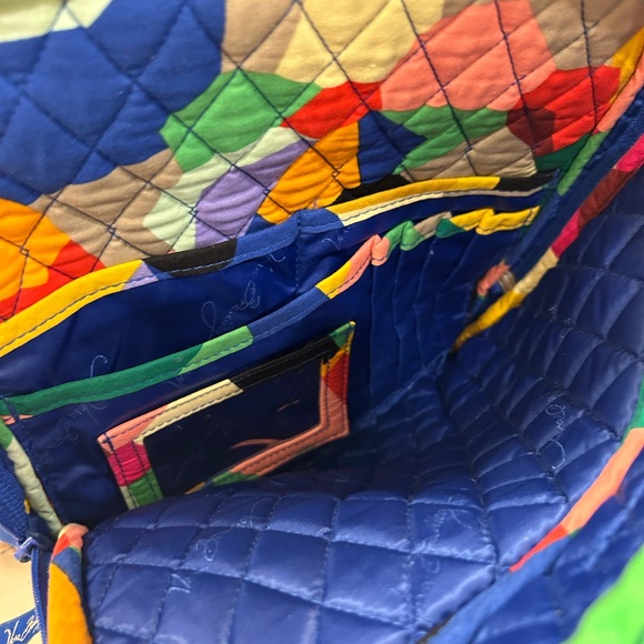 Vera Bradley Campus large backpack with padded back. Pop Art pattern. - Picture 9 of 13